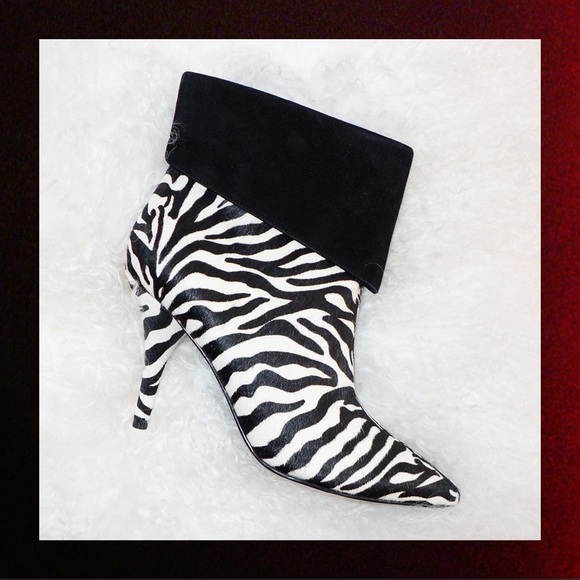 Marc Fisher LTD Fifily  Genuine Calf Hair Bootie - Picture 3 of 5